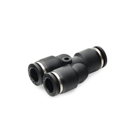 Nuke Performance - Pneufit Quick Connect Y Fitting 10 mm (1x) to 8 mm (2x)