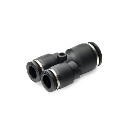 Nuke Performance - Pneufit Quick Connect Y Fitting 10 mm (1x) to 8 mm (2x)