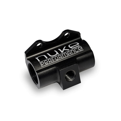 Nuke Performance - Fuel Line Gauge Adaptor AN-8 ORB to M10x1