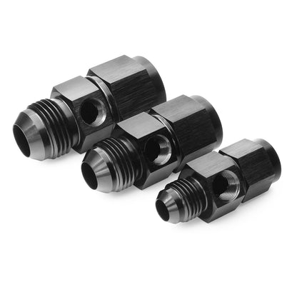 Nuke Performance - AN-6 Male to Female Pressure Gauge Adapter, 1/8 NPT