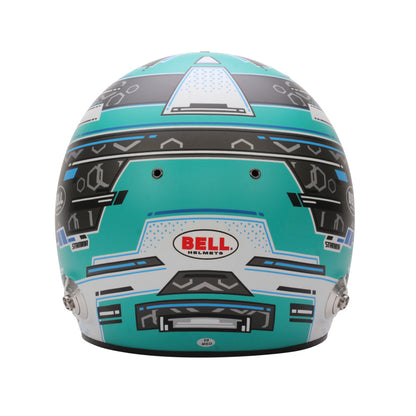 Bell Helmet Rs7 Stamina Anthracite/Aquamarine (Hans) 61+(7 5/8 +) Fia8859-2024/Sa2025