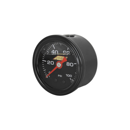 AEM 0-100 PSI Liquid Filled Mechanical Pressure Gauge - 1/8 NPT