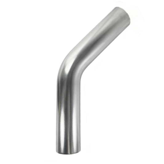 Ticon Industries 3in Aluminum 6061 45 Deg Mandrel Bend - 1.5D Radius