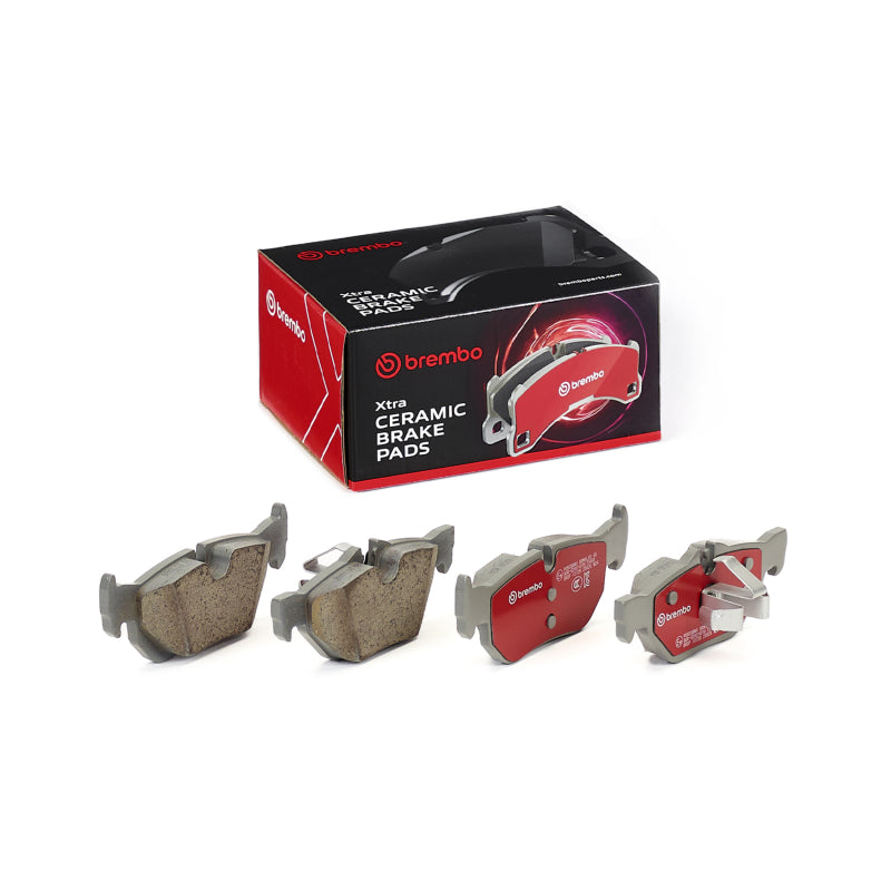 Brembo 06-12 BMW 1-Series (E81/E82) / 06-13 BMW 3-Series (E92/E93) Xtra Ceramic Brake Pad - Rear
