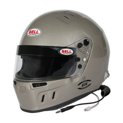 Bell Helmet Gt6 Rd-4C/Ec Titanium S. (Hans) 55(6 7/8) Fia8859-2024/Sa2025