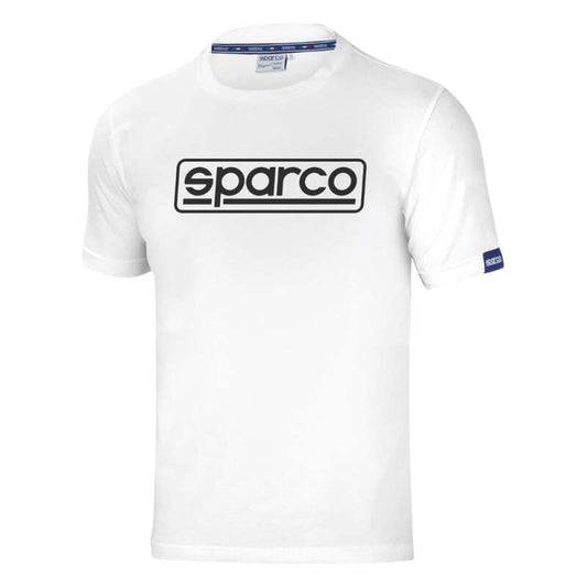 Sparco T-Shirt Frame MED White