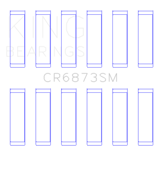 King Engine Bearings Toyota 2GR-FE/3GR-FE Connecting Rod Bearing Set
