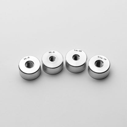 411WORKS 1" Steel Cups w/ Aluminum Bungs