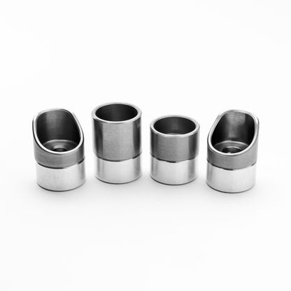 411WORKS 1" Steel Cups w/ Aluminum Bungs