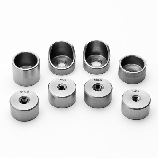 411WORKS 1" Steel Cups w/ Steel Bungs
