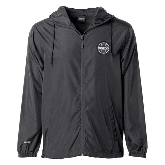 Sparco Windbreaker S-Patch Black SMALL