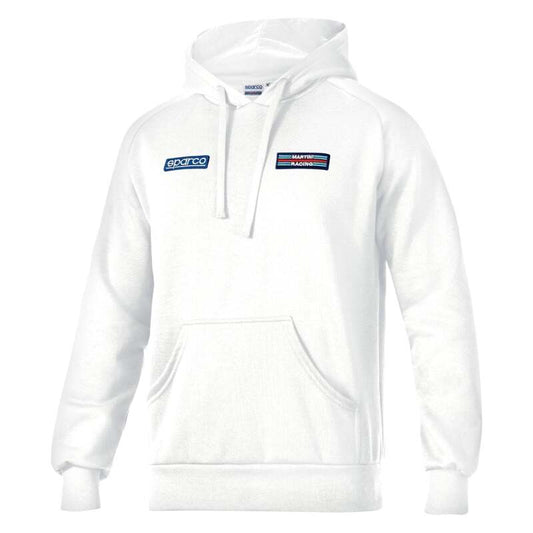 Sparco Martini Stripes Hoodie Medium - White