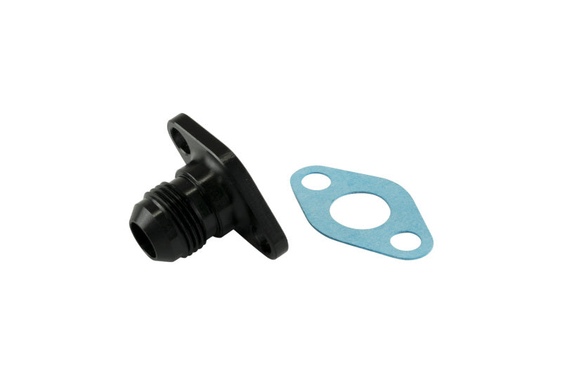 Turbosmart 38.1mm 10AN Oil Drain - Black
