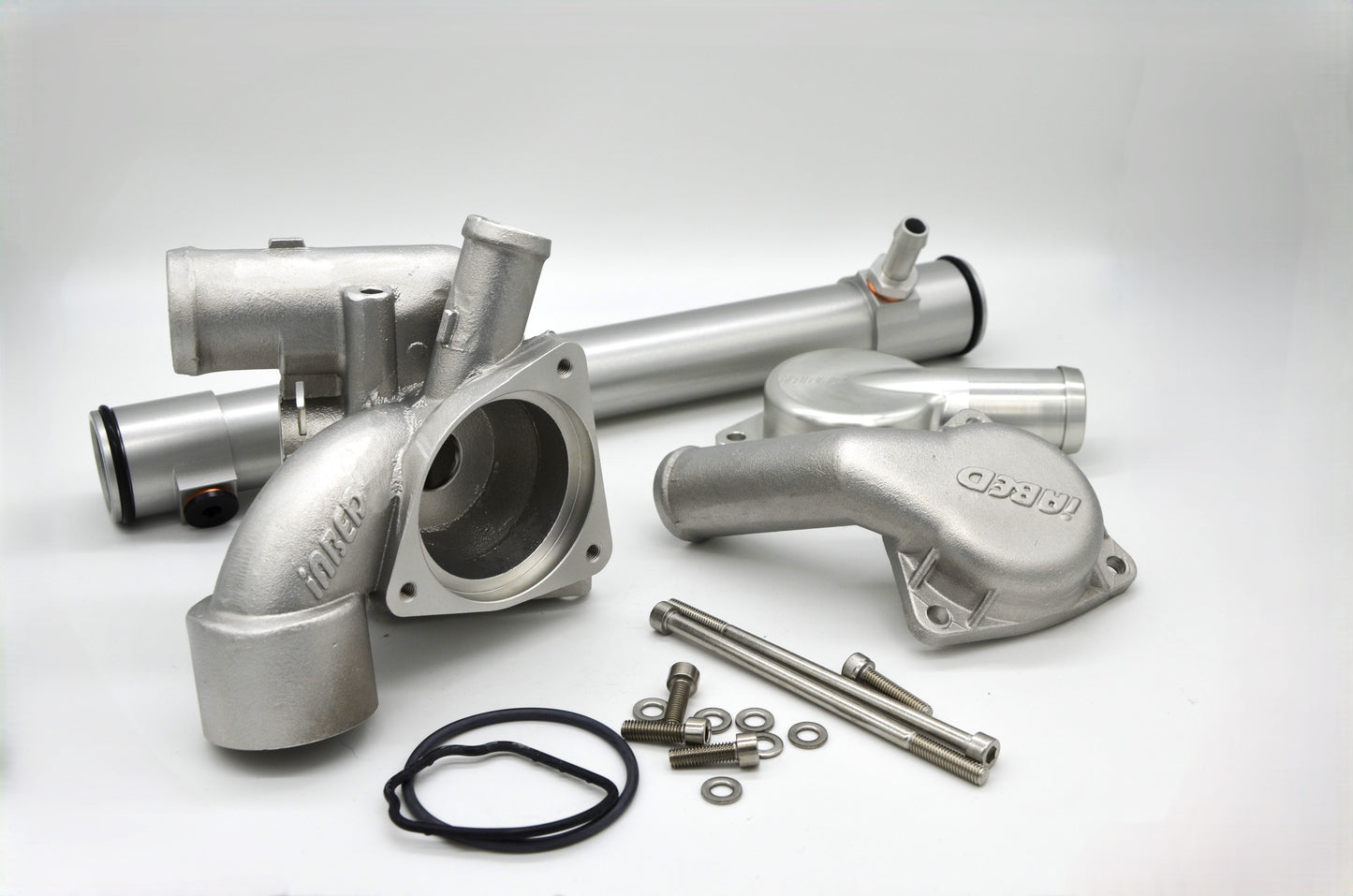 iABED Industries Aluminum Thermostat Housing Kit - Transverse 24v VR6