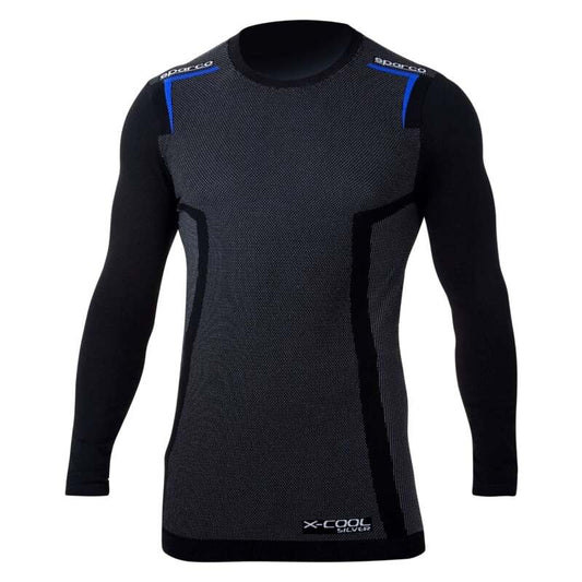 Sparco Undershirt K-Carbon Black/Blue
