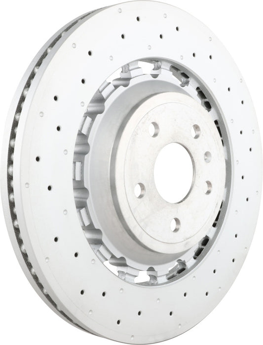 Brembo 15-18 Porsche Macan Front Grooved UV Coated Rotor