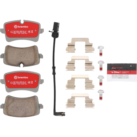 Brembo 10-19 Audi A6 C7 (4G2/4GC) Xtra Ceramic Brake Pad - Rear