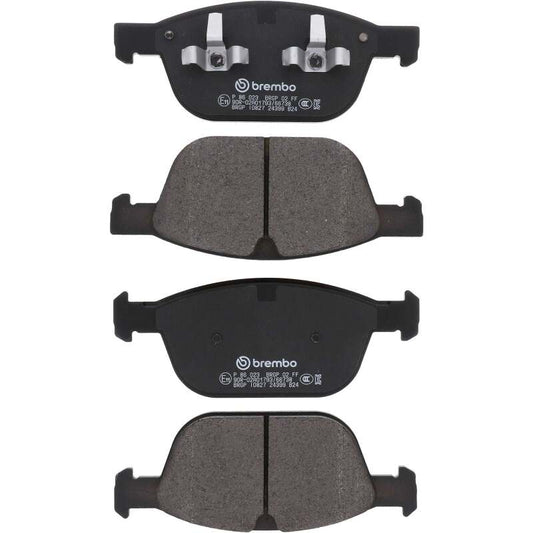 Brembo 10-15 Volvo XC90/ Volvo XC60 Front Low-Met Brake Pad