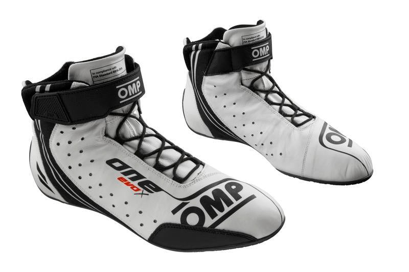 OMP ONE EVO X SHOES MY2024 FIA 8856-2018 FLUO YELLOW SIZE 45