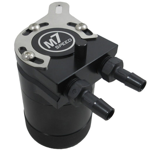 M7 Speed R56 Mini Cooper Oil Catch Can Kit | Black Hoses | N14B Engine