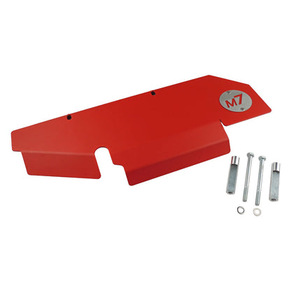 M7 Speed R56 Mini Cooper Turbo Heat Shield MINI Cooper/ N14 & 18 Turbocharged Engine - Wrinkle Red