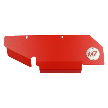 M7 Speed R56 Mini Cooper Turbo Heat Shield MINI Cooper/ N14 & 18 Turbocharged Engine - Wrinkle Red