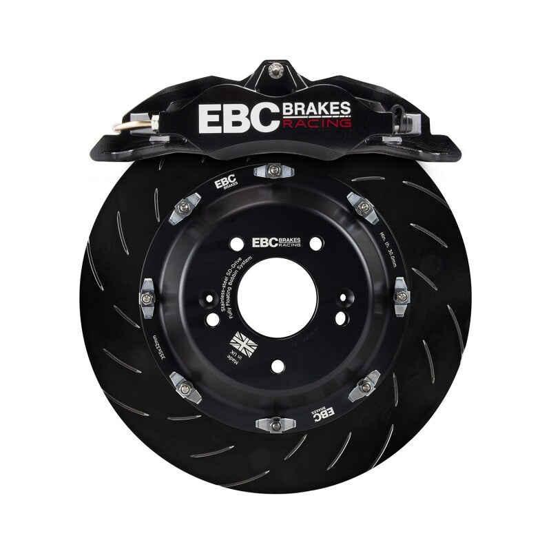 EBC Racing Renault Clio Mk4 Black Apollo-4 Calipers 330mm Rotors Front Big Brake Kit