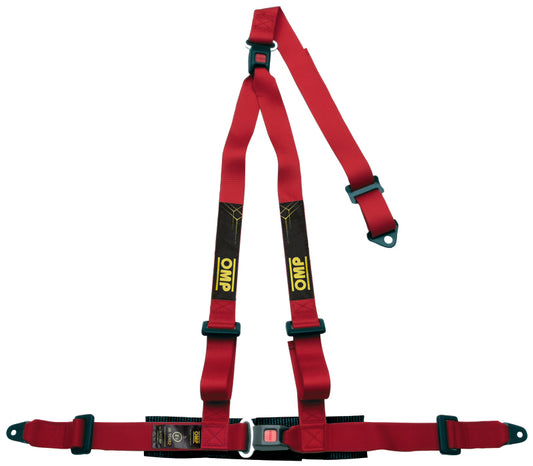OMP 3 POINT HARNESS - STRADA 3 ECE 2208 BLACK