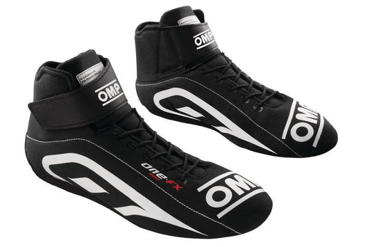OMP ONE EVO FX SHOES FIA 8856-2018 BLACK SZ 39