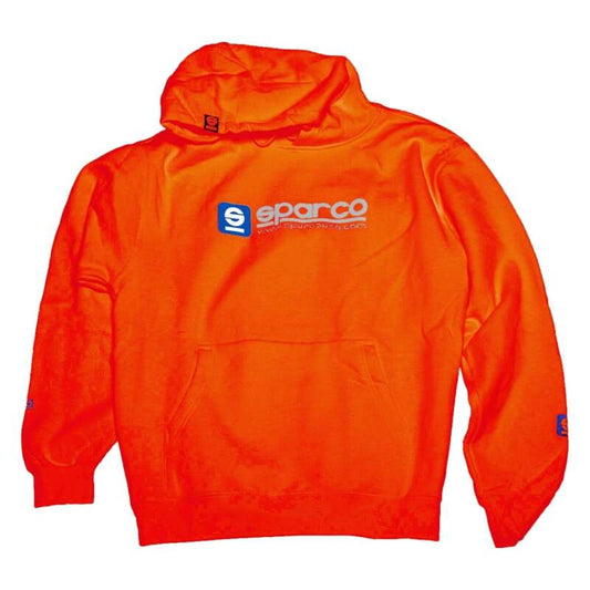 Sparco Sweatshirt Hooded WWW Orange XSML