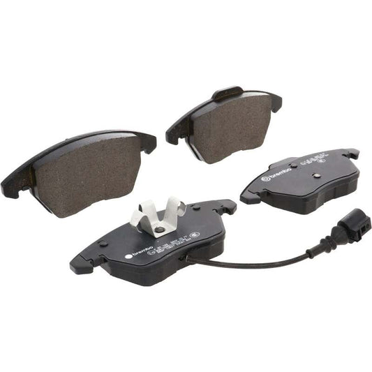 Brembo 09-13 Volkswagen Jetta/CC/ GTI/ Passat/ Golf/ Audi A3/ TT Quattro Front Low-Met Brake Pad