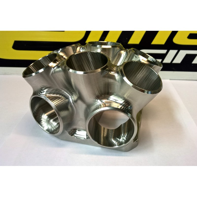 Elmer Racing - 6 TO T4 TWIN 1.25" SCH10, ROTATED DUAL WASTEGATES