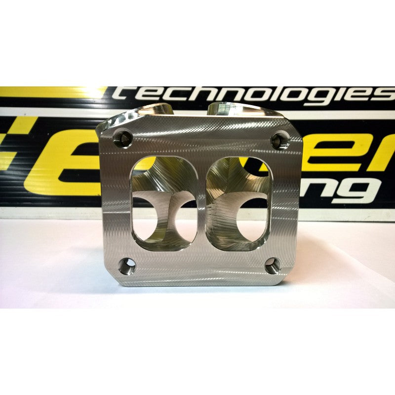 Elmer Racing - 6 TO T4 TWIN 1.25" SCH10, ROTATED DUAL WASTEGATES