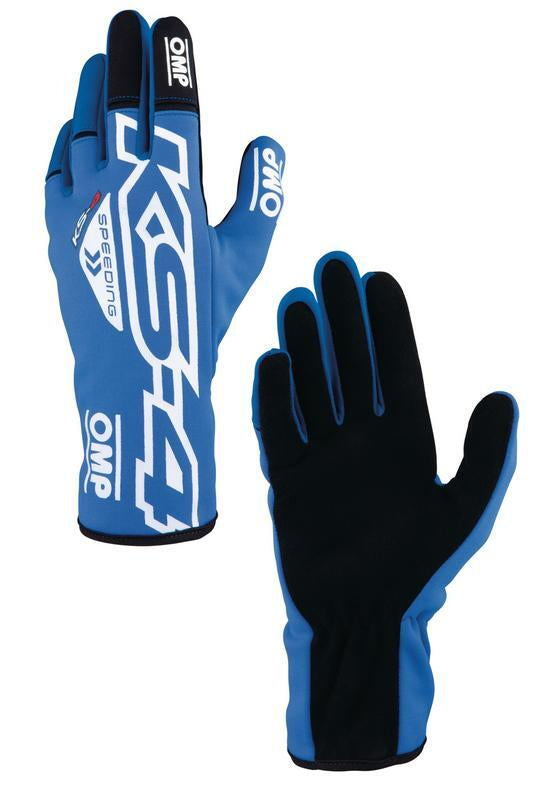 OMP KS-4 KART GLOVES BLACK SZ XL