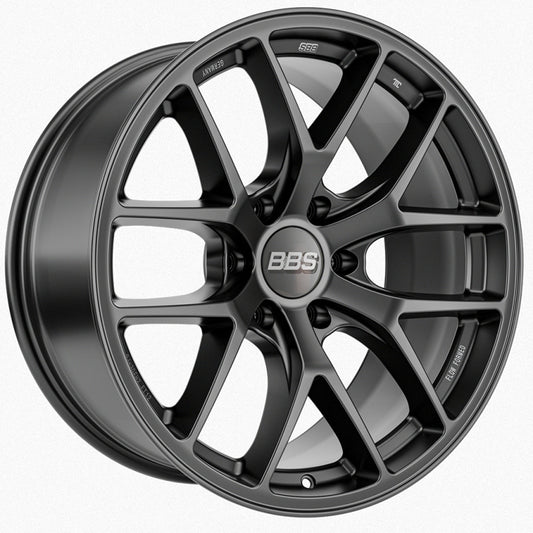BBS TS-P 20x9in - 6x139.7 - 106.1 CB - ET0 - Satin Black Wheel