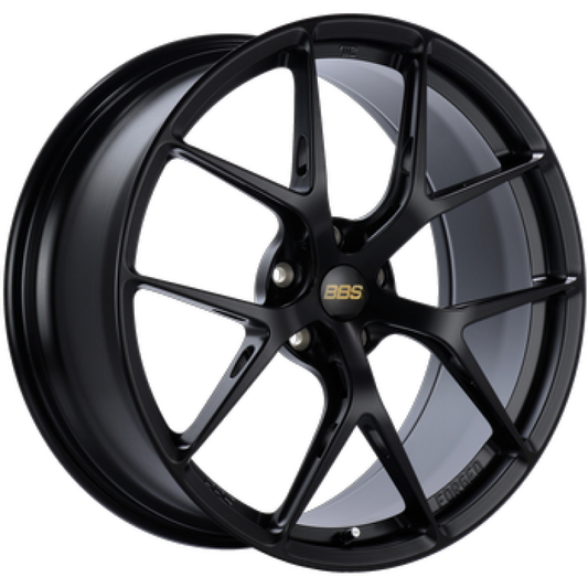 BBS FI-R 20x9 5x112 ET35 PFS Black Satin Wheel -82mm PFS/Clip Req