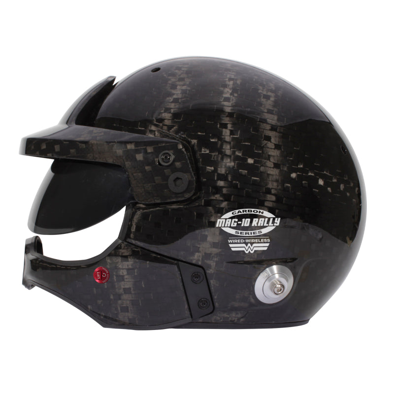 Bell Helmet Mag-10 Rally Ww Carbon (Hans) 60(7 1/2) Fia8859-2024/Sa2025