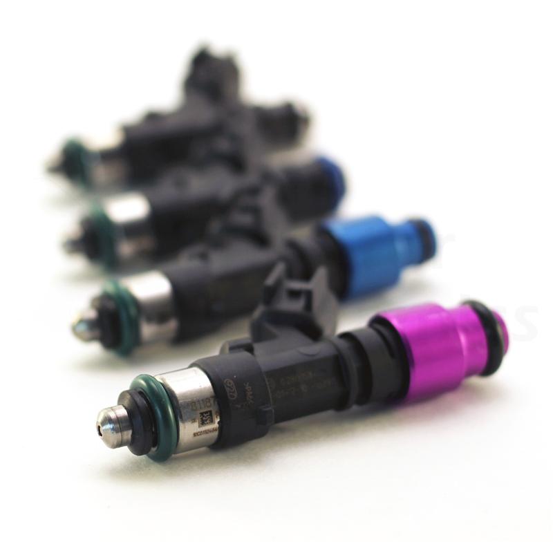 Injector Dynamics ID1050X Injectors - 60mm Length - 11mm Blue Top - 204 Lower Cushion (Set of 6)