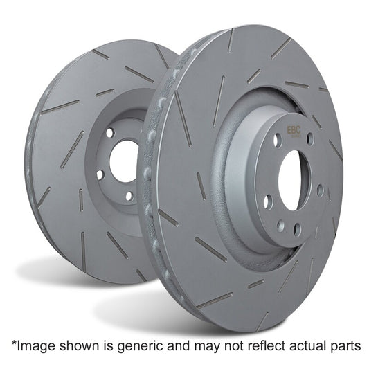 EBC 02-03 Toyota Echo 1.5 USR Slotted Front Rotors