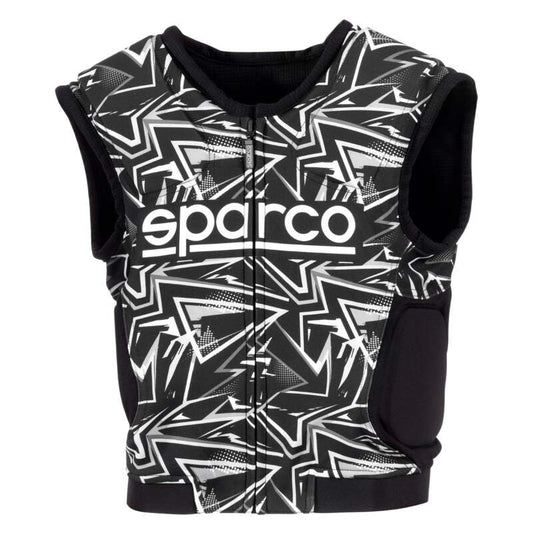 Sparco Vest SJ Pro K-3 130 - BLK/WHT