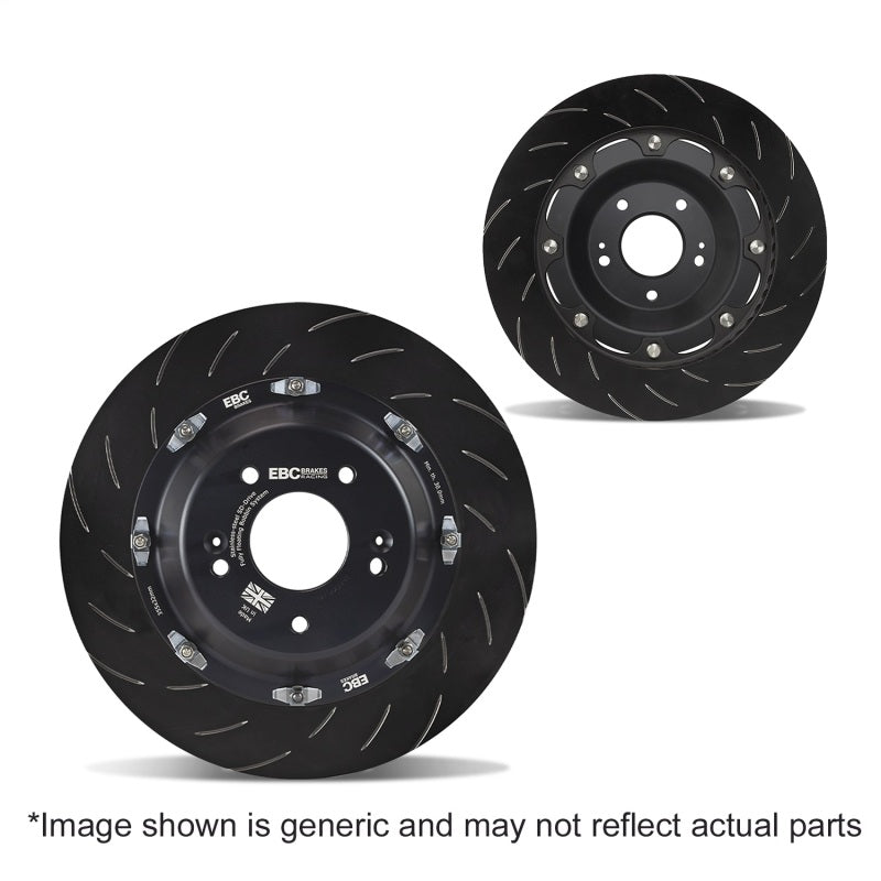 EBC Racing 23-24 Nissan Z (RZ34) Performance 3.0TT Front 355mm 2 Pc Rotor Replacement (Pair)