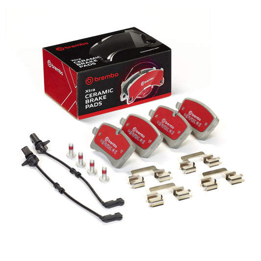 Brembo 07-17 Audi A5 (8T3) / 10-19 Audi A6 C7 (4G2/4GC) Xtra Ceramic Brake Pad - Rear