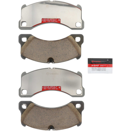Brembo 16-23 Porsche Panamera (971) / 2019+ Porsche Taycan (Y1A) Xtra Ceramic Brake Pad - Front