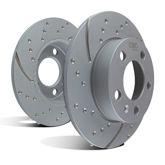 EBC 03-05 Toyota RAV 4 2.4 GD Sport Rear Rotors