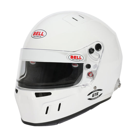 Bell Helmet Gt6 White (Hans) 60(7 1/2) Fia8859-2024/Sa2025