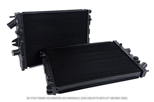 CSF 05-09 Ferrari F430 High Performance All Aluminum Radiator - Left/Right