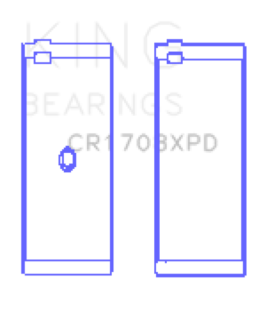 King Engine Bearings Chevrolet Custom Honda Journal 1.888 CB1663H version Pre-doweled