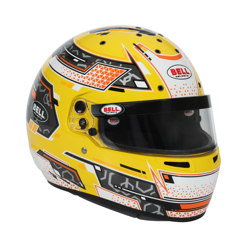 Bell Helmet Rs7-K Stamina Anthracite/Yellow Med (58-59) Fia8878-2024/K2025