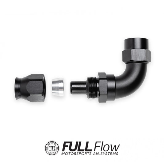Nuke Performance - Full Flow PTFE Hose End Fitting 120 Degree AN-8