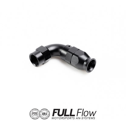 Nuke Performance - Full Flow PTFE Hose End Fitting 90 Degree AN-6